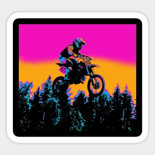 Born to Ride - Motocross Rider Sticker